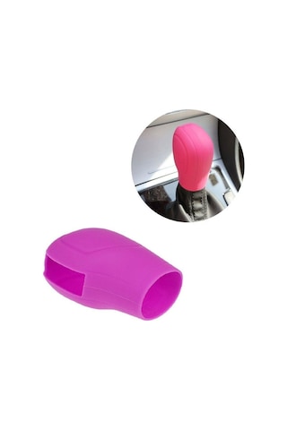 Volkswagen Seat Skoda Golf Dsg Silikon Vites Topuz Kılıfı Pembe Diğer