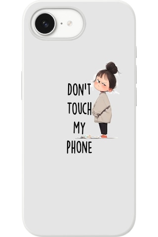 İphone 16e Uyumlu Telefonuma Dokunma Baskılı Silikon Kılıf İphone 16e Uyumlu Telefonuma Dokunma Baskılı Silikon Kılıf