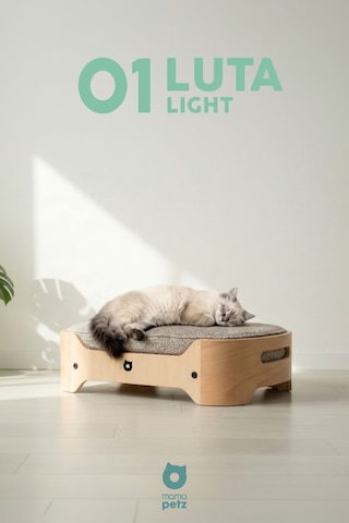 Mamapetz Luta Light Kedi Ve Küçük Irk Köpek Ahşap Yatağı Mamapetz Luta Light Kedi Ve Küçük Irk Köpek Ahşap Yatağı