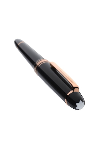 Montblanc Meisterstück Gül Altın Kaplamalı 149 Dolma Kalem 132093 Siyah