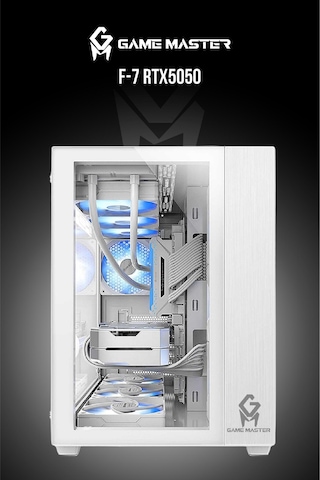 Game Master F7 R5-5500 16 GB 512 GB NVME SSD 8 GB RTX5050 Dos Masaüstü Oyuncu Bilgisayarı