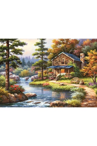 Yappuzz Dağ Evi 1000 Parça Puzzle