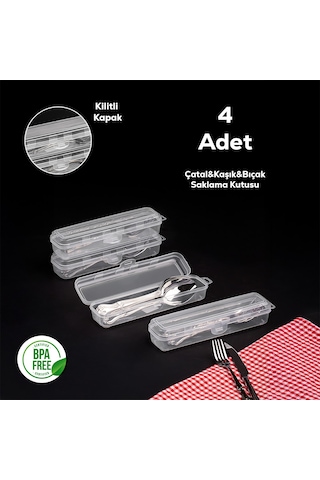 Porsima Multifix Çok Amaçlı 4lü Diş Traş Aksesuar Saklama Kutusu