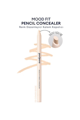 Renk Düzenleyici Kalem Kapatıcı Bej Renk Perıpera Mood Fit Pencil Concealer 003 Cover Beige 16171717