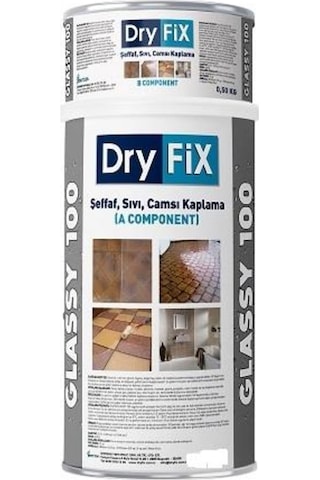 Dryfix Glassy100 Şeffaf Sıvı Camsı Kaplama 2 Kg (475717877)