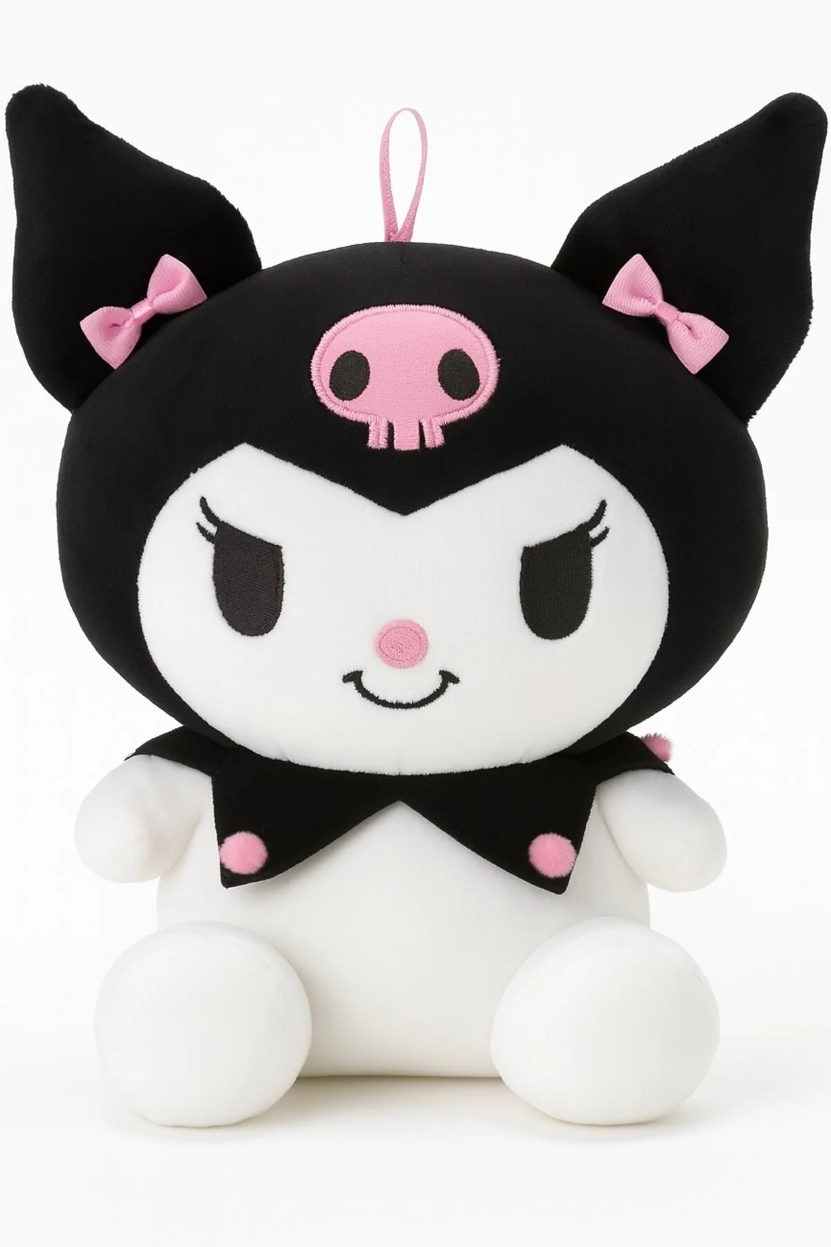 Kuromi Peluş Oyuncak 40cm - Koleksiyonluk & Sevimli Siyah