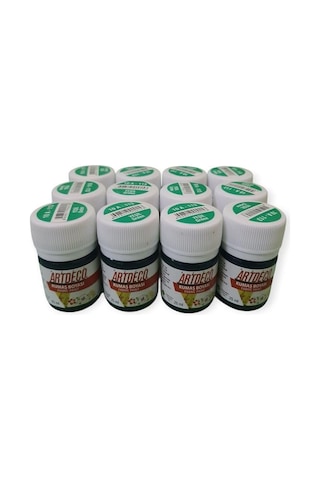Artdeco Kumaş Boyası 25ml Yeşil 12'li Paket
