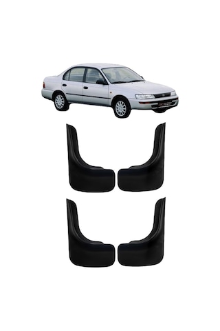 Toyota Corolla 1993-1998 Uyumlu 4 lü Ön-Arka Paçalık Tozluk Çamurluk TYT0UX005YD