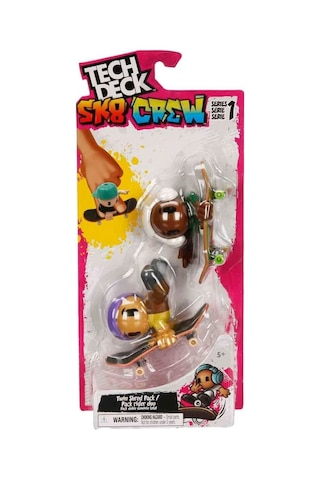 6071054 Tech Deck Sk8 Crew Tekli Paket Pembe