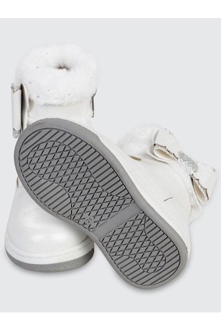 Civil Boots Kız Çocuk Kürklü Vakko Bot 21-25 Numara Beyaz Beyaz