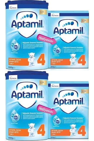 Nutrıcıa Aptamil 4 Devam Sütü 800 G+250 G 2 Adet