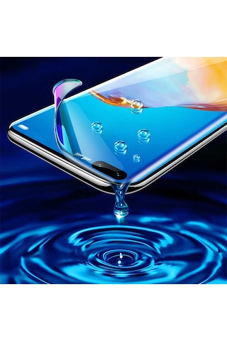 Noktaks - Oppo Reno 3 Pro 5g Uyumlu - Ekran Koruyucu Süper Pet Ekran Koruyucu Jelatin - Şeffaf