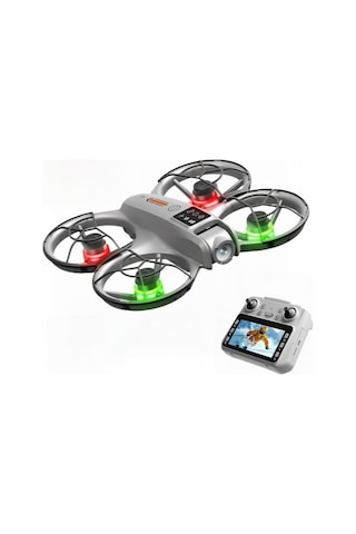 M2 Hd Kameralı Katlanabilir Ekranlı Kumanda, Wi-fi Görüntü Aktarımı Ve 360 Dönüşlü Taşınabilir Kompakt Drone-1698