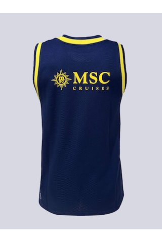 Fenerbahçe Basket Erkek Çubuklu Forma 25/26 Sarı-lacıvert