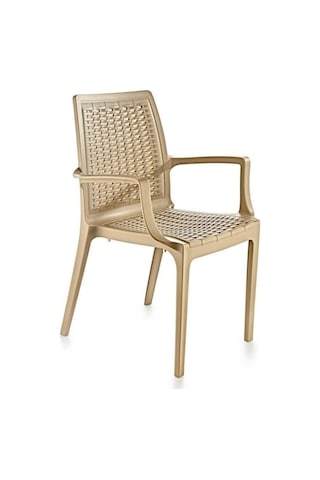 Sy-2524 Örgü Desenli Rattan Bahçe Koltuk Sandalye 4'lü Set Diğer