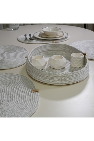 Zengin Design Home Zdh-625 Yuvarlak Runner & Amerikan Servisi Beyaz