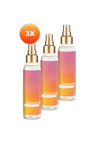 Avon Collections Summer Mania Kadın Vücut Spreyi 3 x 100 ML