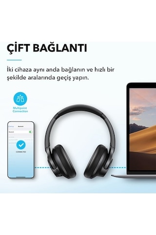Anker Soundcore Q20i Bluetooth Kulaküstü Kulaklık - A3004