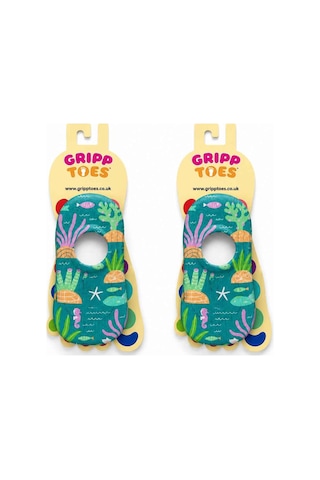 Gripptoes Kaymaz Damla Tabanlı Deniz&havuz Çorabı K1 Çok Renkli
