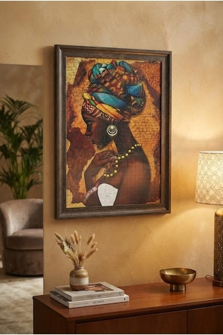 1000 Parça Afrikalı Kadın Puzzlezarafetin Portresi Etnik Esintili Sanatsal Puzzle