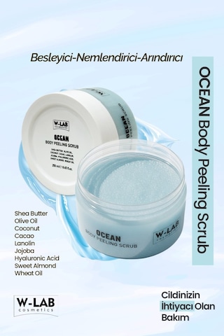 W-Lab Cosmetics Ocean Body Peeling Scrub 250 Ml