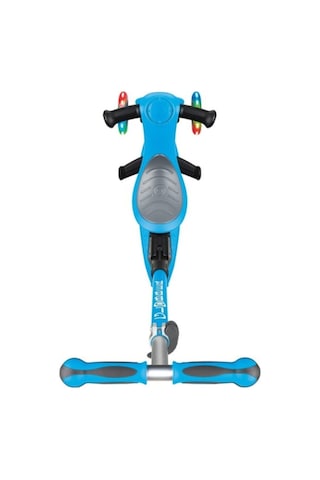 Globber Go Up Deluxe Işıklı Teker Çocuk Scooter Mavi