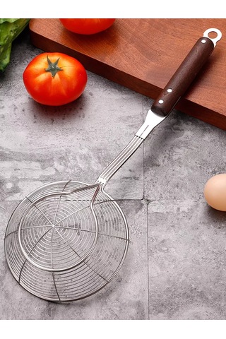 Hazdev Kazen Ve Kızartma İçin Metal Süzgeç Ve Çırpıcı 134392760