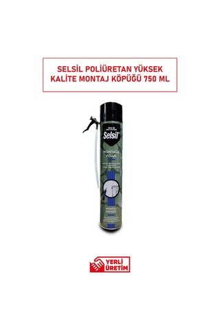 Selsil 600 Ml Montaj Köpüğü Yüksek Dolgu Kapasitesi, Profesyonel İzolasyon Ve Dayanıklılık