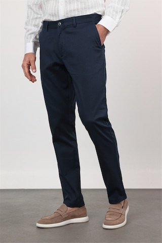 İmza Lacivert Yan Cep Comfort Fit Pamuklu Chino Pantolon 1003260172