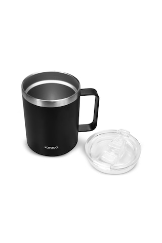 Karaca Thermal Çelik Mug 350 Ml Siyah