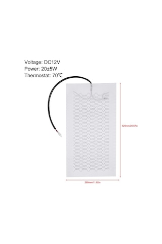 Besthome1 12v Karbon Fiber Araç Koltuk Isıtıcı Yastığı - 2'li Paket, Ayarlanabilir Sıcaklık, Kesilebilir Tasarım, Konforlu Yalı