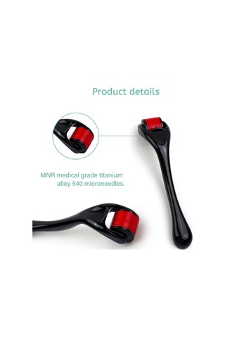 0.2mm Gül Kırmızı Drs 540 Derma Rulo 0.2/0.25/0.3mm Titanyum Mikro Iğneleme Rulosu Cilt Bakımı Terapisi Için Saç Büyüme Mikro Iğne Rulo Ev Kullanımı M0pkjı Çok Renkli