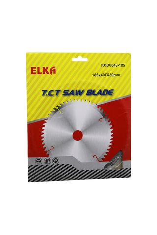 Northcity 185 Mm Tct Testere Diski 40 Diş 30 Mm Göbek - Ahşap Sunta