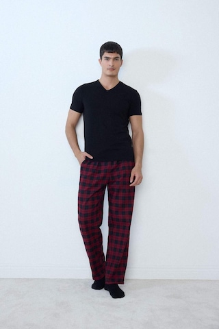 Defacto Slim Fit Dar Kesim V Yaka Üst L4884az25aubk27 Siyah