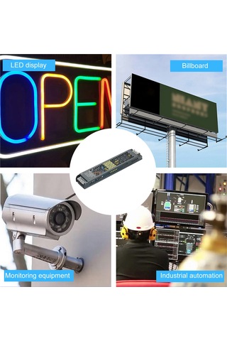 Yifomall 24v 400w Led Şerit Girişimi: Alüminyum Kasa Ac/dc Dönüştürücü, Işık Kutusu Ve Lineer Işık İçin Güvenli Besleme Kaynağı