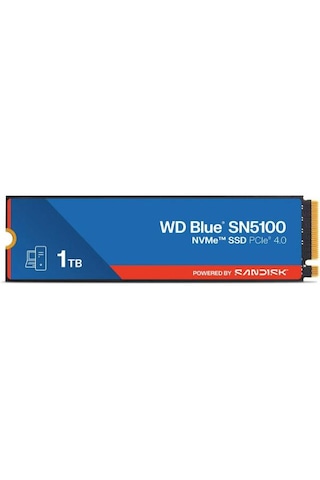Wd Blue Sn5100 1tb Wds100t5b0e 7100/6700mb/s Pcıe Gen 4.0 M.2 2280 Nvme Ssd 1tb