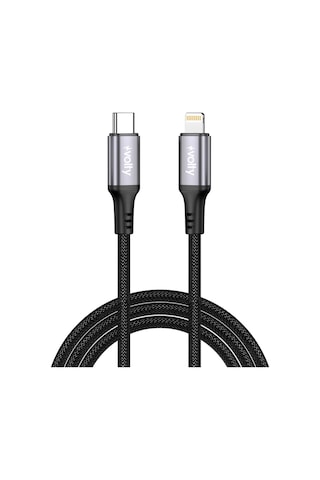 Usb-c To Lightning Apple iPhone Uyumlu Şarj Kablosu 30w, 480mbps, 1.2m, Hızlı Şarj, Pd, Örgü V0207001