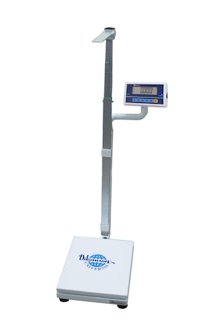 Hcw-m 200 Kg X 50 Gr 35 X 40 Kilo Boy Ölçer Baskül-135747 Beyaz - Pembe