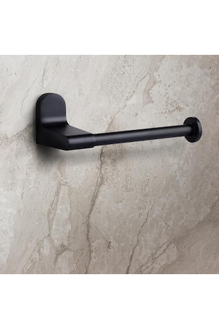 Canarm Lyla Mbk Modern Doku Tutucu - Mat Siyah Alüminyum Tuvalet Kağıdı Tutacağı, 16,5 Cm G X 5,4 Cm Y, Çağdaş Banyolar İçin Şık Duvara Monte Tasarım 000 Açık Krem