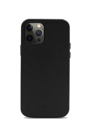 Kajsa Apple Uyumlu iPhone 12 Pro Max Kılıf Suni Deri Kajsa Litchi Kapak ZORE-219023