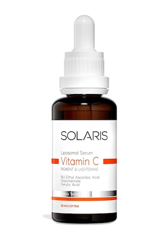Tüm Ciltler Için C Vitamini Serum Leke Karşıtı 30 Ml 3% Ethyl Ascorbic Acid Ve Niacinamide