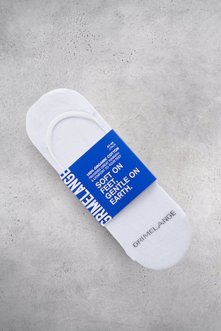 MOLIMO Erkek Organik Pamuklu 3 Lü Paket Beyaz Çorap