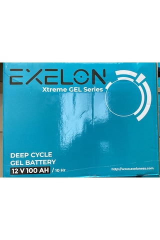 Exelon 12 Volt 100 Amper Jel Akü 330 173 222 Mm 30 Kg