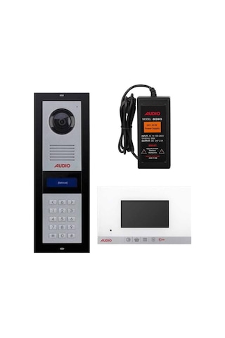 Audio 8 Daire 4,3'' Görüntülü Diafon Beyaz 001180/003002/002445