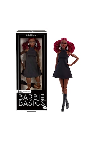 Barbie Signature Basics Model 03 Kırmızı Saçlı Koleksiyonluk Bebek Jbh75