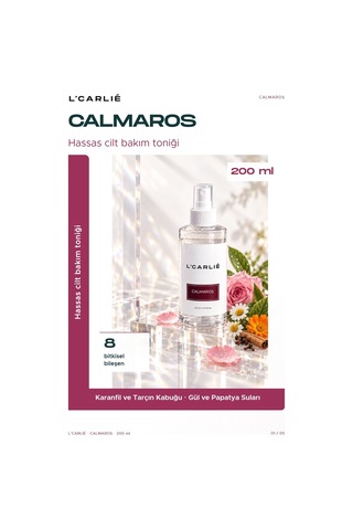 L'carlıe Calmaros Ferahlatıcı Tonik Sprey Yüz Ve Vücut 200 Ml