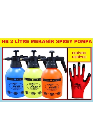 2 Litre Sprey İlaçlama Pompa Basınçlı Virüs Dezenfektan Pompası