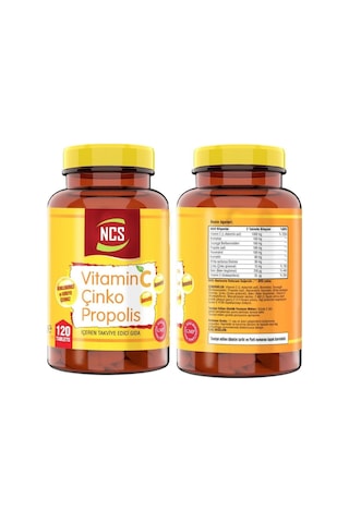 Vitamin C Çinko Propolis 120 Tablet & Vitamin D3-k2 120 Tablet