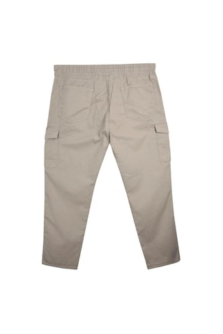 Kargo Cepli 100 Kilo-180 Kilo Arası Için Uygun Erkek Büyük Beden Gabardin Pantolon Taş