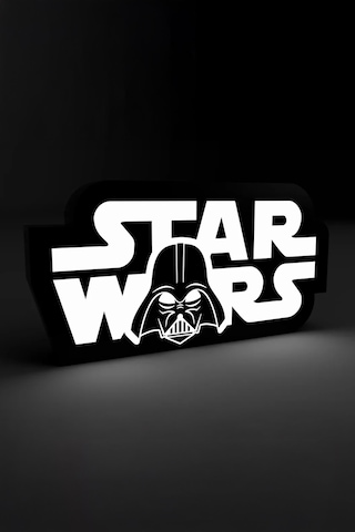 Star Wars Temalı Dekoratif Led Aydınlatma Çok Renkli